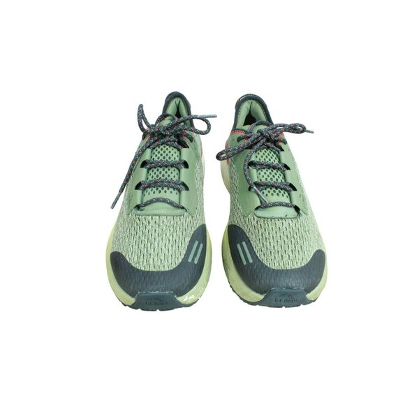 LL Bean Dirigo Green Mesh Lace Up Lightweight Comfort Sneaker Shoes Size 10 M - Picture 5 of 9